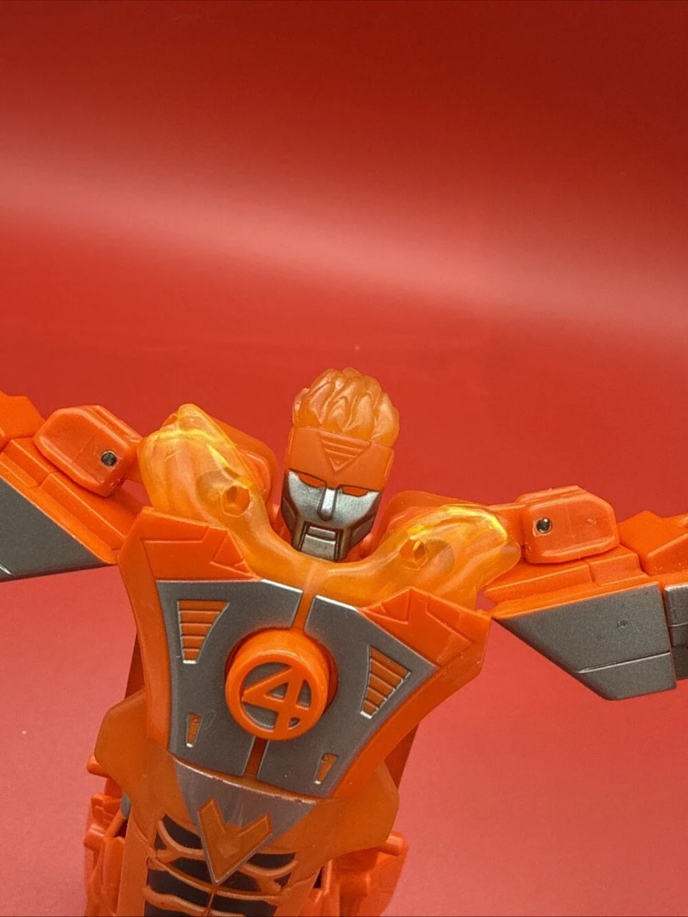 Hasbro Marvel Legends Transformers Crossovers Human Torch Action Figure